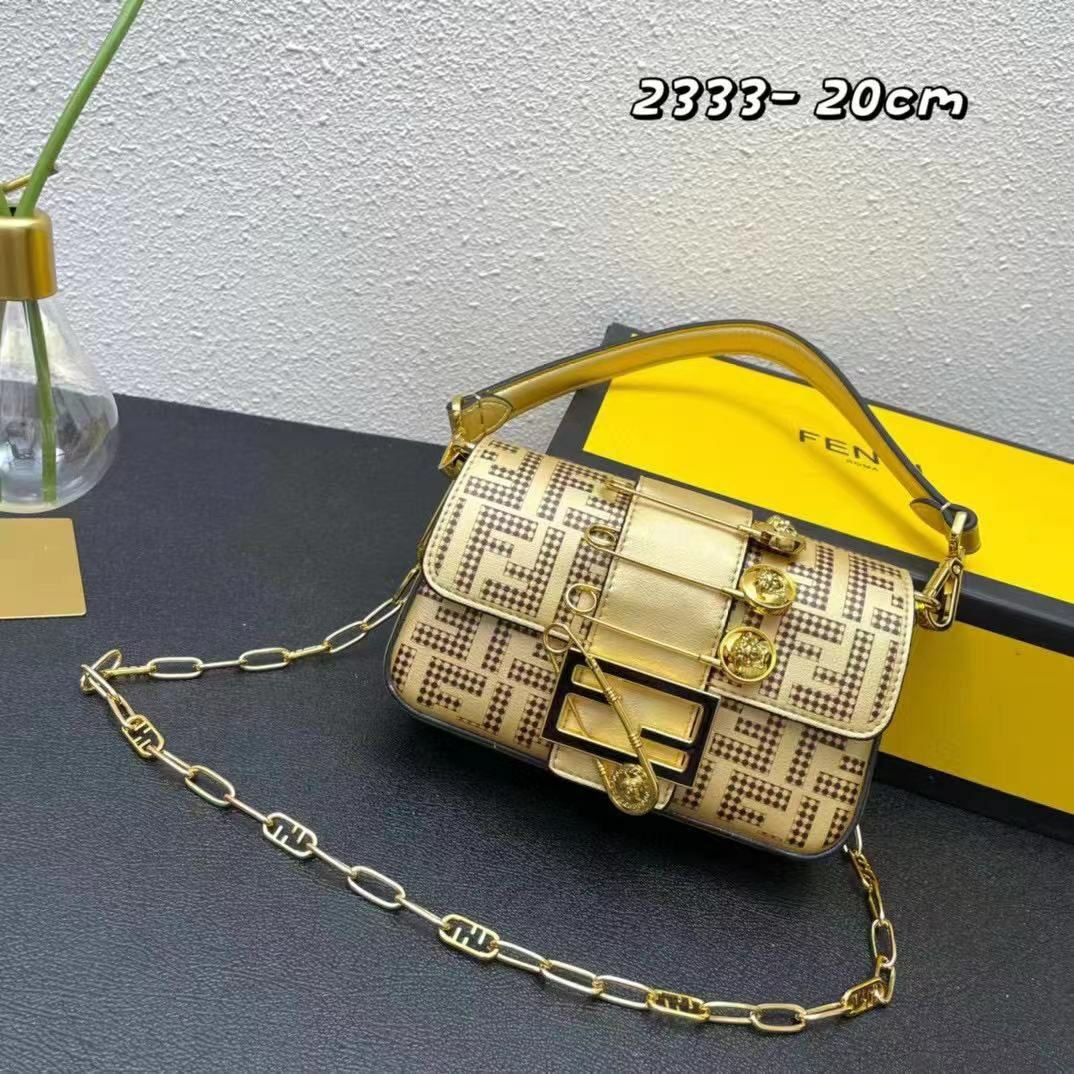 Fendi Versace Baguette Shoulder Bag Fendi Versace Baguette Shoulder Bag