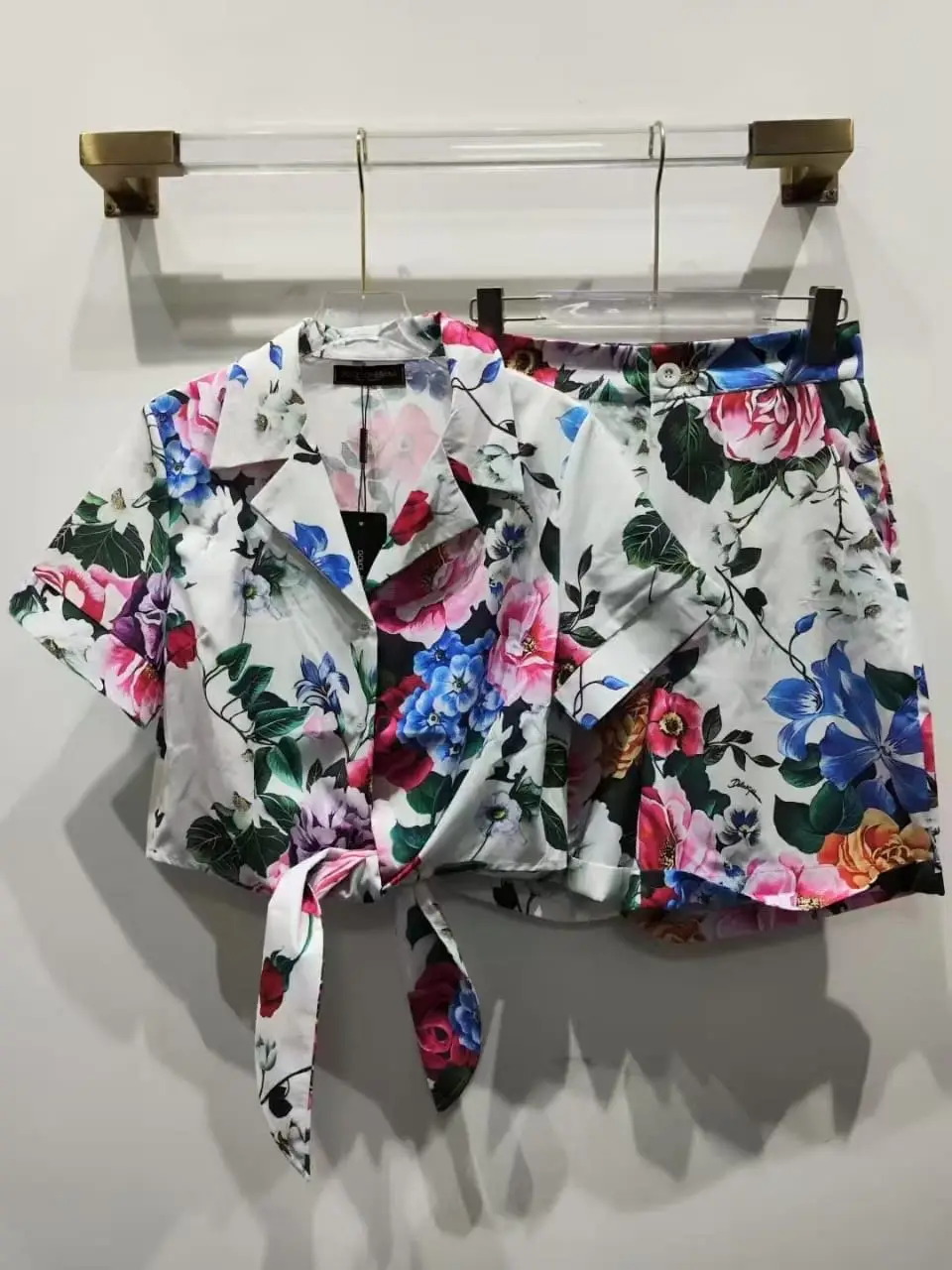 D&G Floral Print Shirt D&G Floral Print Shirt