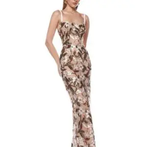 D&G Embroidered Maxi Dress