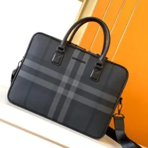 Burberry Ainsworth Check Briefcase