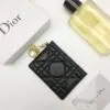 Mini Lady Dior Flap Card Holder