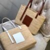 LOEWE Raffia Basket Tote Bag