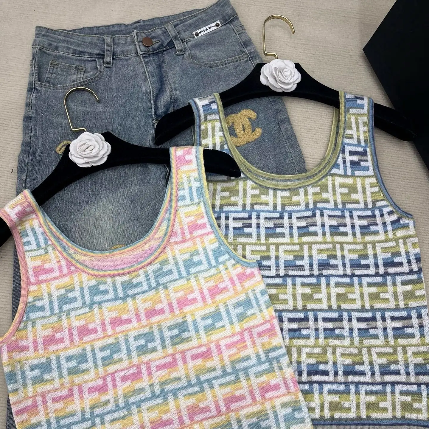 FENDI Super Master Quality Tank Top FENDI Super Master Quality Tank Top
