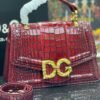 Dolce & Gabbana Amore Croco Bag