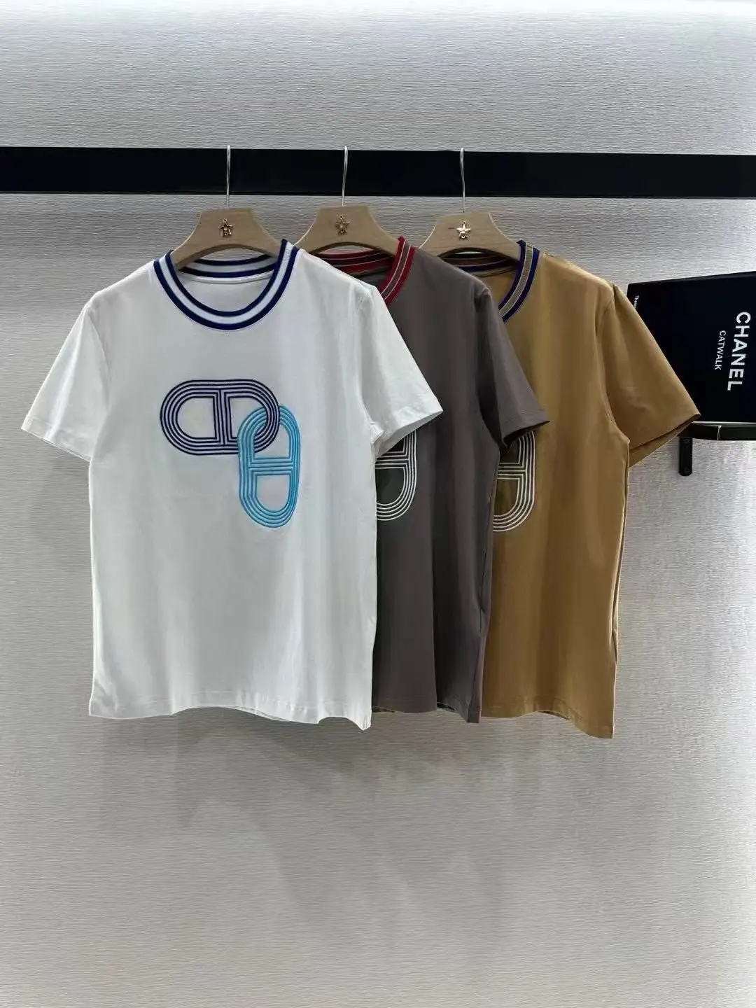 HERMES Logo Print T-Shirt HERMES Logo Print T-Shirt