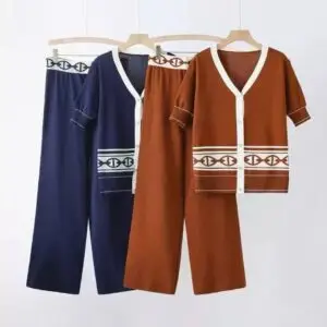 HERMES 2-Piece Luxury Outfit Set