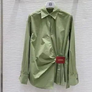 L OE WE Women's Solid Regular Fit Casual Shirt