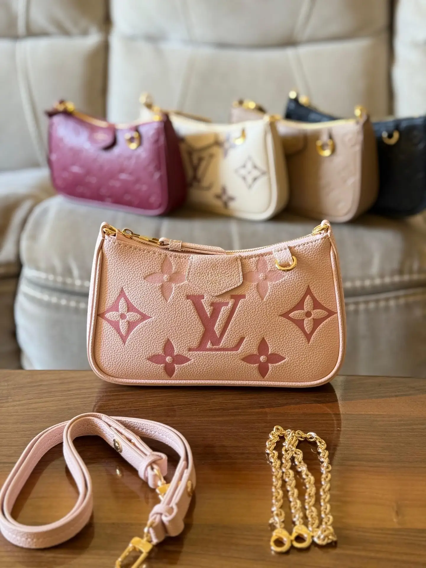 LOUIS VUITTON Easy Pouch Shoulder Bag LOUIS VUITTON Easy Pouch Shoulder Bag