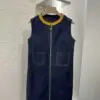 LOUIS VUITTON Denim Zip Dress