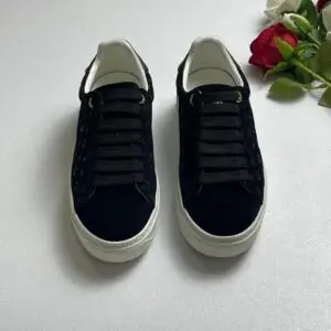 Louis Vuitton Suede Leather Sneakers