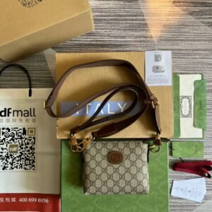 Gucci Interlocking Messenger Bag