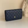 CHANEL Caviar Quilted Leather Wallet