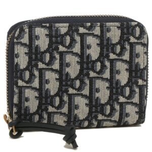 Christian Dior Oblique Zip Coin Pouch
