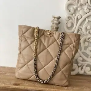 CHANEL Quilted Chanel Shopping Bag