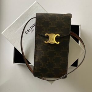CELINE Vertical Phone Pouch