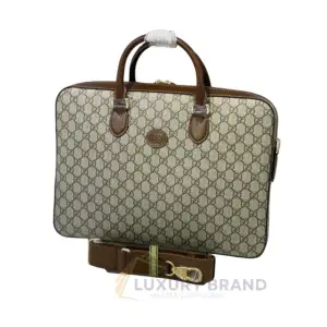 Gucci Interlocking G Canvas Briefcase