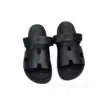 HERMES Chypre Black Sandals