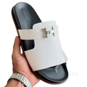 HERMES Empire Leather Sandals