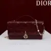 DIOR Lady Patent Leather Clutch Bag