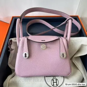 HERMES Leather Crossbody Bag
