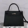 Hermes Style Leather Handbag