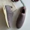 Loro Piana Flexy Walk Microfibre Flannel Sneaker
