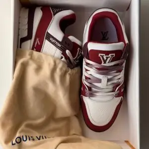 LOUIS VUITTON Trainer Leather Low Sneakers