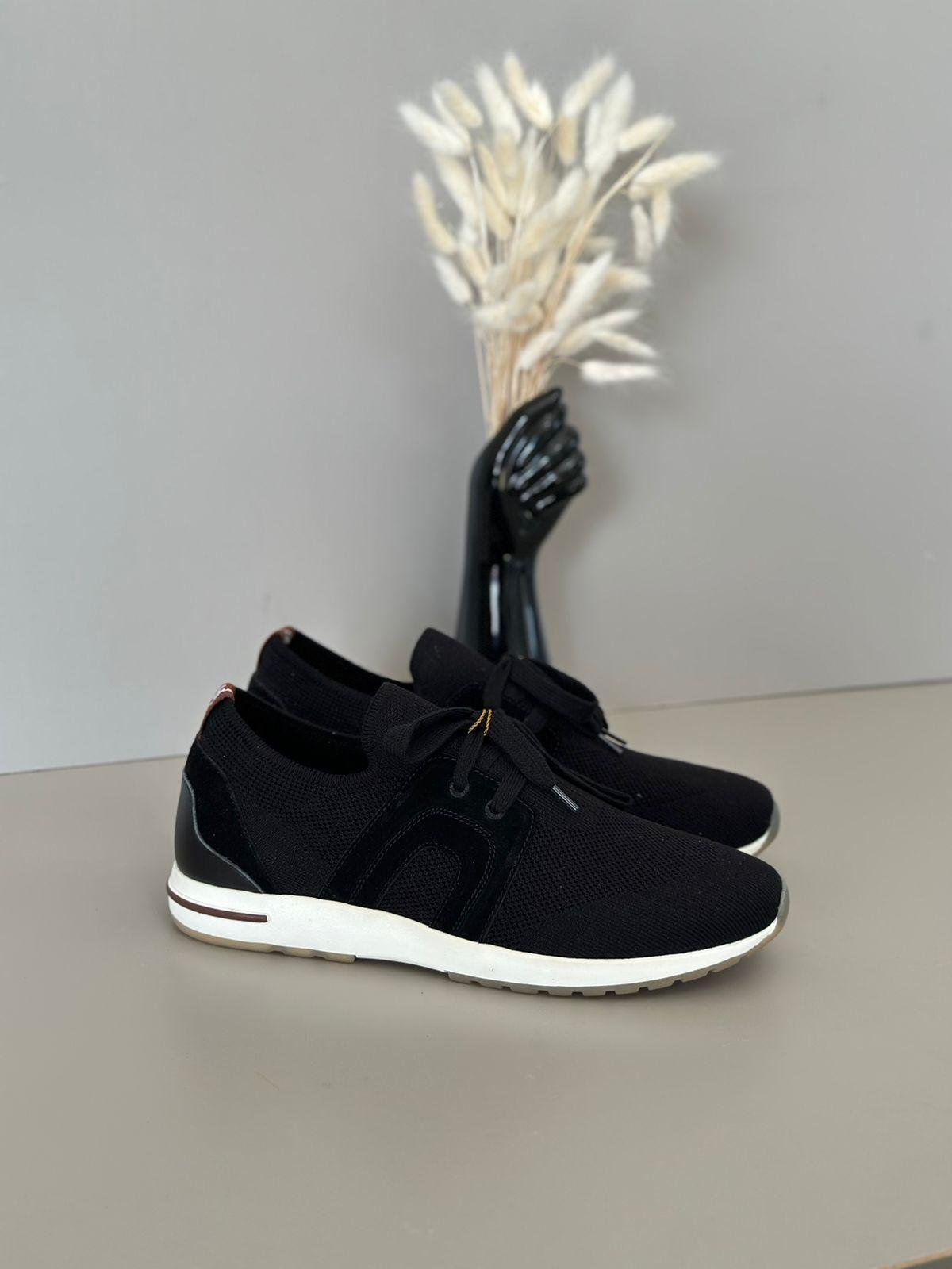 Loro Piana Suede-Panel Sneaker Loro Piana Suede-Panel Sneaker