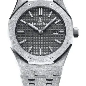 Replica Audemars Piguet Royal Oak Frosted Gold Quartz Black 67653BC.GG.1263BC.02