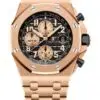 Replica Audemars Piguet Royal Oak Offshore Selfwinding Chronograph Black, Gold 26470OR.OO.1000OR.03
