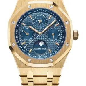 Replica Audemars Piguet Royal Oak Perpetual Calendar Blue 26574BA.OO.1220BA.01
