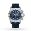Replica Breitling Avenger Men Automatic Blue Leather Watch A13317101C1X2