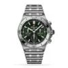 Replica Breitling Chronomat Men Automatic Green Stainless Steel Watch AB0134101L1A1
