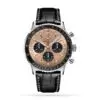 Replica Breitling Navitimer Men Automatic Copper Alligator Watch AB0138241K1P1