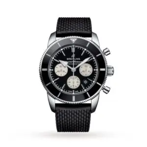 Replica Breitling Superocean Heritage Men Automatic Black Rubber Watch AB0162121B1S1