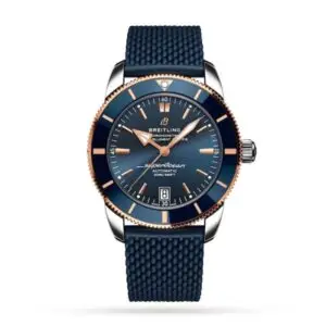 Replica Breitling Superocean Heritage Men Automatic Blue Rubber Watch UB2010161C1S1