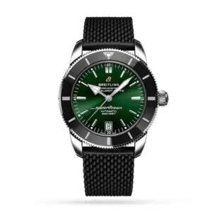 Replica Breitling Superocean Heritage Men Automatic Green Stainless Steel Watch AB2010121L1S1