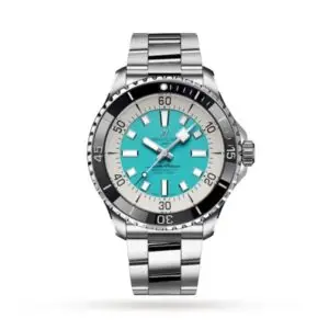 Replica Breitling Superocean Men Automatic Turquoise Stainless Steel Watch A17376211L2A1