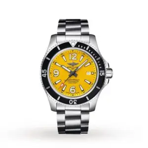 Replica Breitling Superocean Men Automatic Yellow Stainless Steel Watch A17367021I1A1