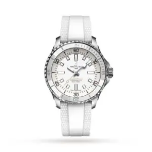 Replica Breitling Superocean Unisex Automatic White Rubber Watch A17377211A1S1