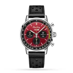 Replica Breitling Top Time Men Automatic Red Calf Watch A25310241K1X1