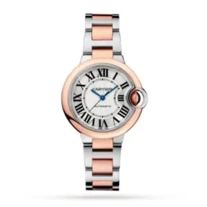 Replica Cartier Ballon Bleu de Cartier Women Automatic Silver Stainless Steel Watch W2BB0032