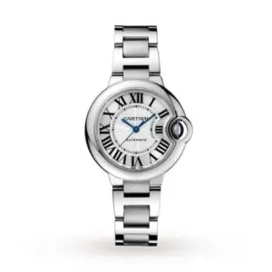 Replica Cartier Ballon Bleu de Cartier Women Automatic Silver Stainless Steel Watch WSBB0044