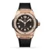 Replica Hublot Big Bang Men Automatic Black Rubber Watch 485.OX.1180.RX.1204