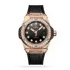 Replica Hublot Big Bang Women Automatic Black Rubber Watch 485.OX.1280.RX.1204