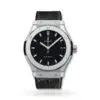 Replica Hublot Classic Fusion Men Automatic Black Alligator Watch 565.NX.1171.LR
