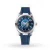 Replica Omega Seamaster Aqua Terra Men Automatic Blue Rubber Watch O22012432203001