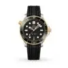 Replica Omega Seamaster Men Automatic Black Rubber Watch O21022422001001