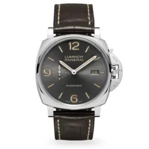 Replica Panerai Luminor Due Men Automatic Black Alligator Watch PAM00943