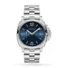 Replica Panerai Luminor Due Men Automatic Blue Stainless Steel Watch PAM01124
